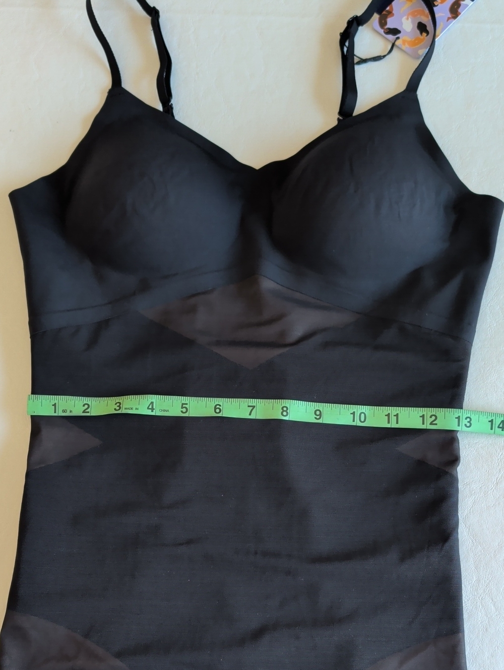 NWT Honeylove Black SuperPower Lowback Shapewear Bodysuit Size Large - Picture 8 of 12